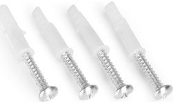 Skrzynka na listy z gazetownikiem pocztowa ścienna stal galwanizowana antracyt ModernHome