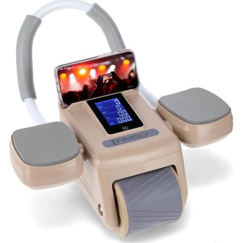 KA08 BROWN AB WHEEL FOR EXERCISING ABS MUSCLES HMS