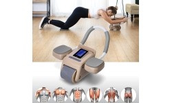 KA08 BROWN AB WHEEL FOR EXERCISING ABS MUSCLES HMS