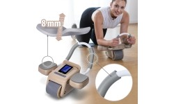 KA08 BROWN AB WHEEL FOR EXERCISING ABS MUSCLES HMS