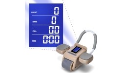 KA08 BROWN AB WHEEL FOR EXERCISING ABS MUSCLES HMS