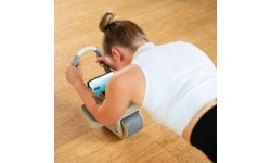 KA08 BROWN AB WHEEL FOR EXERCISING ABS MUSCLES HMS