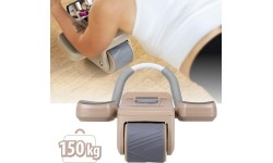 KA08 BROWN AB WHEEL FOR EXERCISING ABS MUSCLES HMS