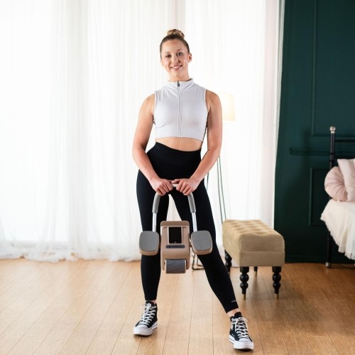 KA08 BROWN AB WHEEL FOR EXERCISING ABS MUSCLES HMS