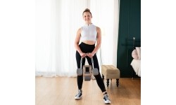 KA08 BROWN AB WHEEL FOR EXERCISING ABS MUSCLES HMS