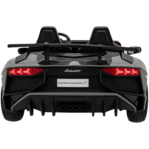 Samochód elektryczny dla dzieci Lamborghini Aventador SV, szary