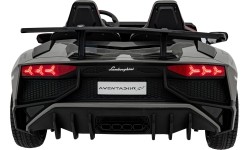 Samochód elektryczny dla dzieci Lamborghini Aventador SV, szary