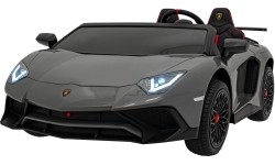 Samochód elektryczny dla dzieci Lamborghini Aventador SV, szary