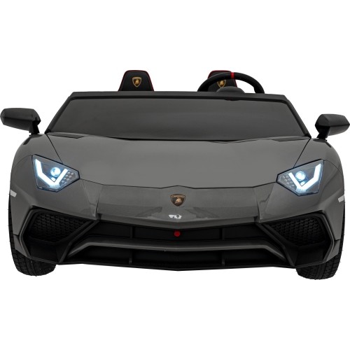 Samochód elektryczny dla dzieci Lamborghini Aventador SV, szary