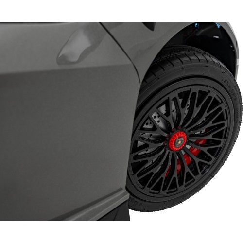 Samochód elektryczny dla dzieci Lamborghini Aventador SV, szary