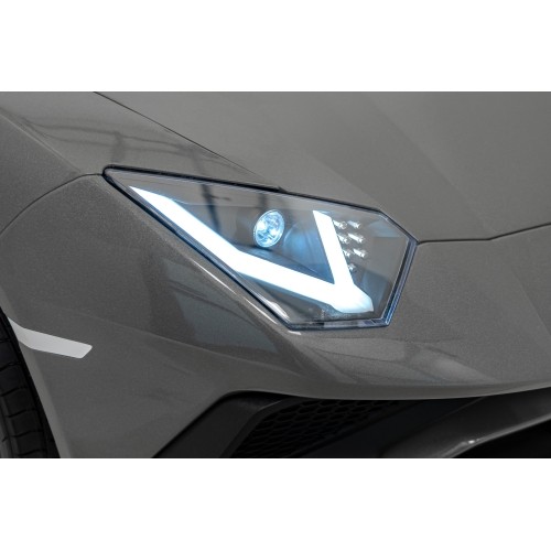 Samochód elektryczny dla dzieci Lamborghini Aventador SV, szary