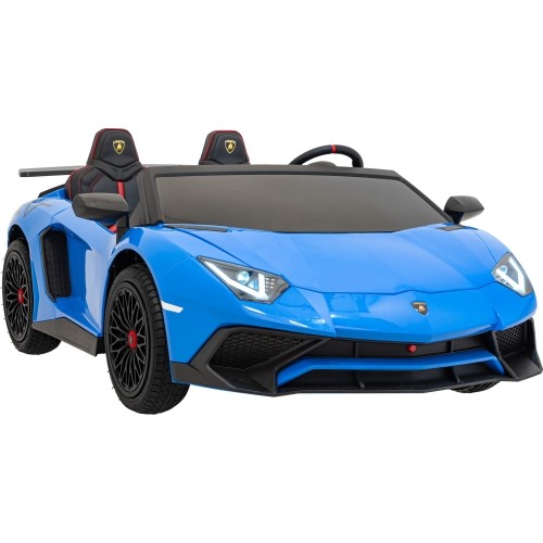 Pojazd elektryczny Lamborghini Aventador SV STRONG, niebieski