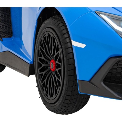 Pojazd elektryczny Lamborghini Aventador SV STRONG, niebieski