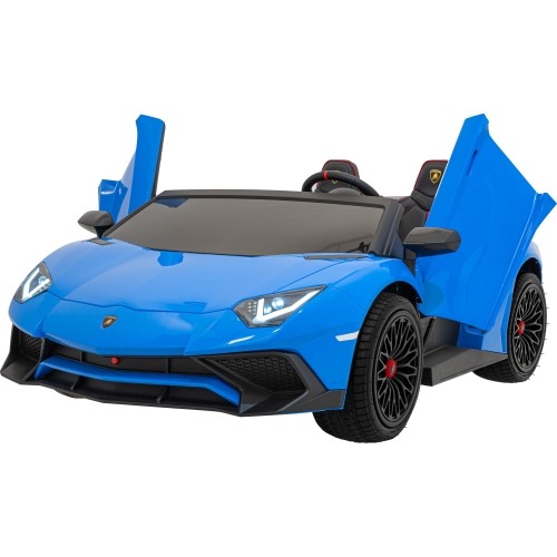 Pojazd elektryczny Lamborghini Aventador SV STRONG, niebieski