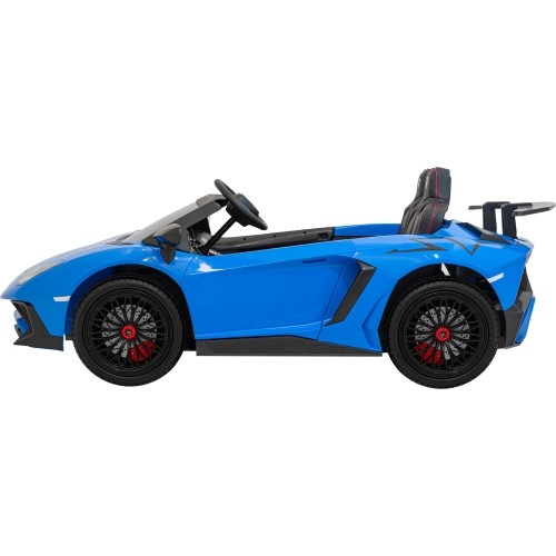 Pojazd elektryczny Lamborghini Aventador SV STRONG, niebieski