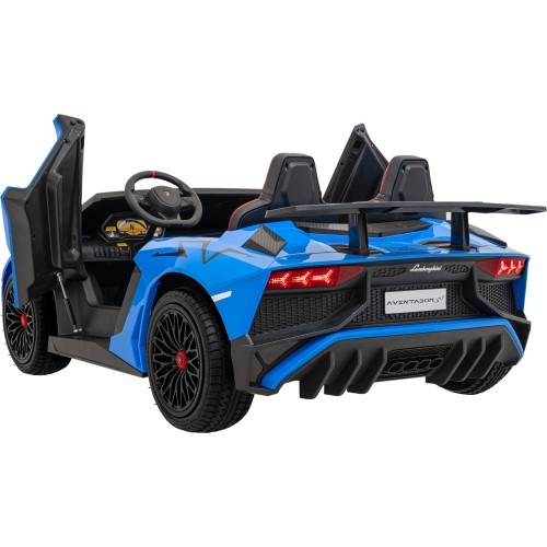 Pojazd elektryczny Lamborghini Aventador SV STRONG, niebieski
