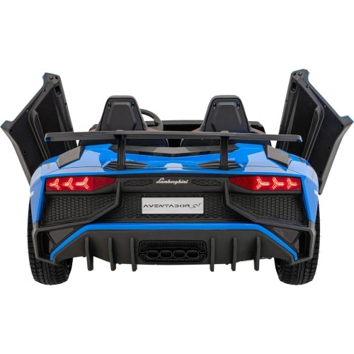 Pojazd elektryczny Lamborghini Aventador SV STRONG, niebieski