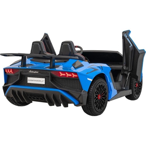 Pojazd elektryczny Lamborghini Aventador SV STRONG, niebieski