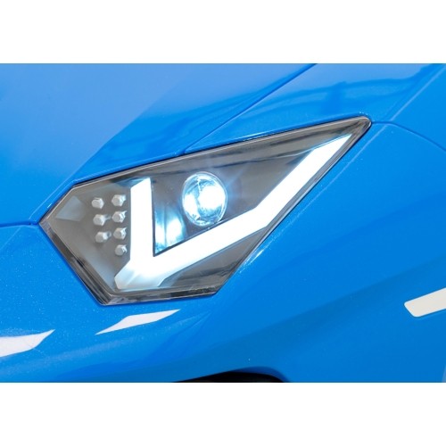 Pojazd elektryczny Lamborghini Aventador SV STRONG, niebieski