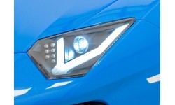 Pojazd elektryczny Lamborghini Aventador SV STRONG, niebieski