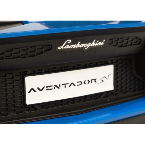 Pojazd elektryczny Lamborghini Aventador SV STRONG, niebieski