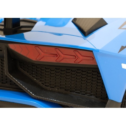 Pojazd elektryczny Lamborghini Aventador SV STRONG, niebieski