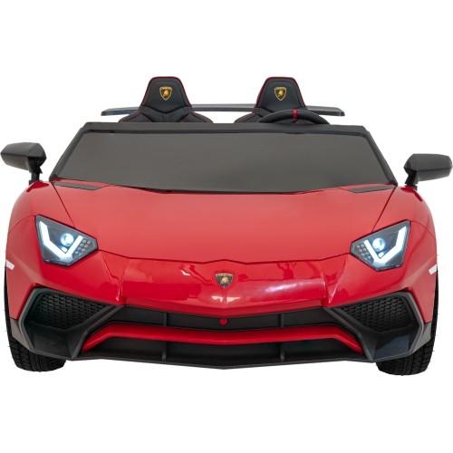 Pojazd elektryczny Lamborghini Aventador SV STRONG, czerwony