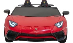 Pojazd elektryczny Lamborghini Aventador SV STRONG, czerwony