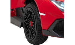 Pojazd elektryczny Lamborghini Aventador SV STRONG, czerwony