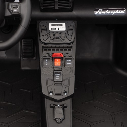 Pojazd elektryczny Lamborghini Aventador SV STRONG, czerwony