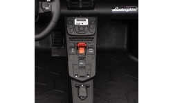 Pojazd elektryczny Lamborghini Aventador SV STRONG, czerwony