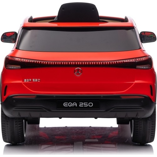 Pojazd Mercedes Benz EQA 250 czerwony