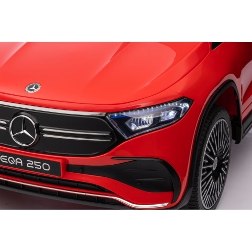 Pojazd Mercedes Benz EQA 250 czerwony