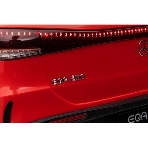 Pojazd Mercedes Benz EQA 250 czerwony