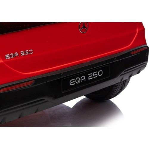 Pojazd Mercedes Benz EQA 250 czerwony