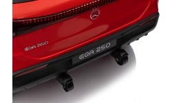 Pojazd Mercedes Benz EQA 250 czerwony