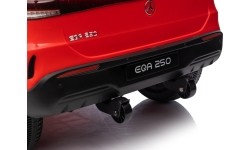 Pojazd Mercedes Benz EQA 250 czerwony