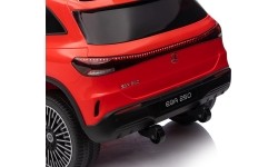 Pojazd Mercedes Benz EQA 250 czerwony