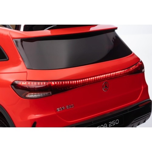 Pojazd Mercedes Benz EQA 250 czerwony