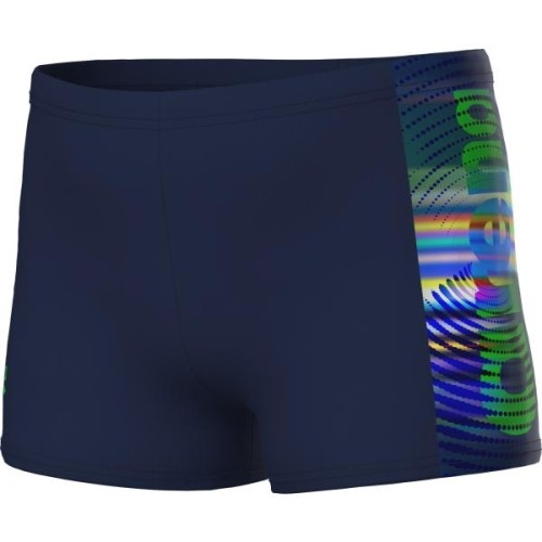 B Arena Lit Logo Swim Short Navy-Multi 10-11 - 750
