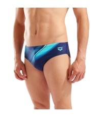 M Light Swim Briefs Navy-Multi 100 - 750