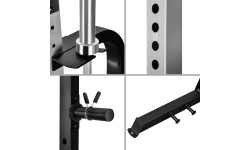 Wielofunkcyjna klatka treningowa half rack HMS KLT5432