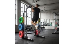 MULTIFUNCTIONAL HALF RACK POWER CAGE KLT5432 SEMI COMMERCIAL HMS