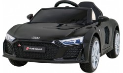 Pojazd elektryczny Audi R8 LIFT, czarny