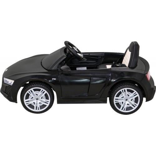 Pojazd elektryczny Audi R8 LIFT, czarny