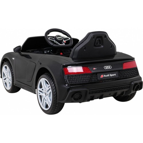 Pojazd elektryczny Audi R8 LIFT, czarny