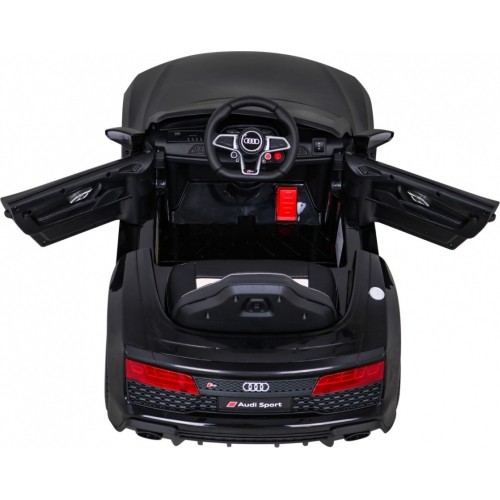 Pojazd elektryczny Audi R8 LIFT, czarny