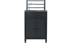 Stół modułowy ze zlewem TORINO 1 do kuchni na zewnątrz 60x47x123cm