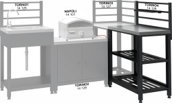 Stół modułowy TORINO 4 do kuchni zewnętrznej 80x47x123cm