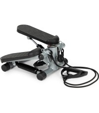 Stepper z ekspanderami do ćwiczeń fitness z licznikiem